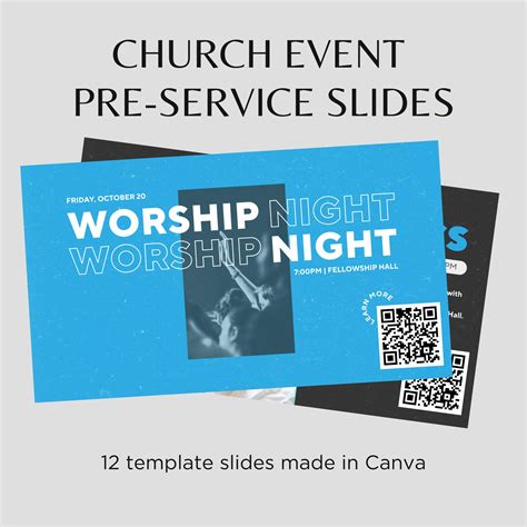 Church Event Slides, Ministry Event Templates, Church Templates, Church ...