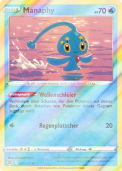 Manaphy Reverse Holo Tcg Shop