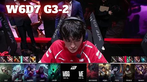 We Vs Wbg Game Week Day Lpl Spring Team We Vs Weibo