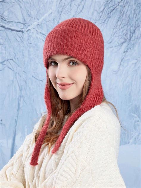 Pc Women Men Casual Street Faux Fur Solid Trooper Earflap Hat Warm