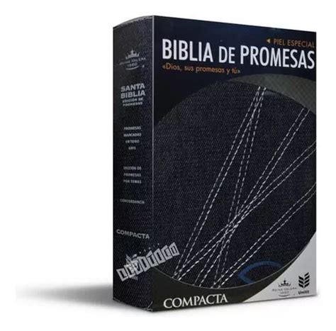 Biblia De Promesas Compacta Jean Con Cierre Reina Valera Mercadolibre