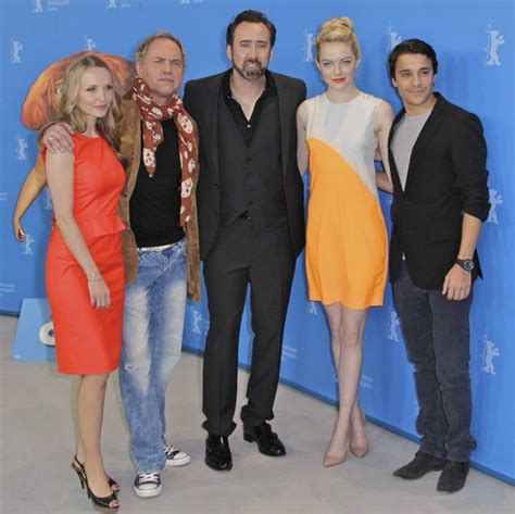 Photos: Emma Stone and Nicolas Cage Premiere "The Croods" In Germany