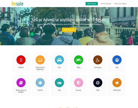 30 Free Classified Ads Website Templates For Directories And Listings 2020