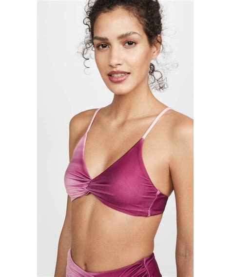 Jonathan SimkhaiジョナサンシンカイのJonathan Simkhai Ombre Twist Front Bikini