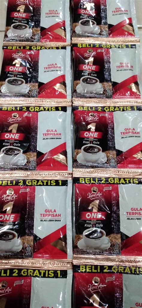 Kopi Kapal Api Gula Terpisah Renceng Sachet Lazada Indonesia