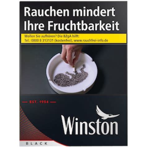 Winston Zigaretten Online Kaufen In Red Blue Und Black