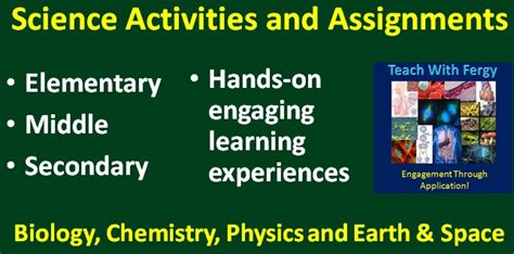 Science Activities And Assignments Teach With Fergy