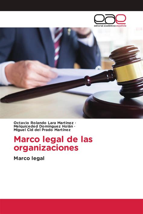 Marco Legal De Las Organizaciones 978 3 8417 5321 2 9783841753212