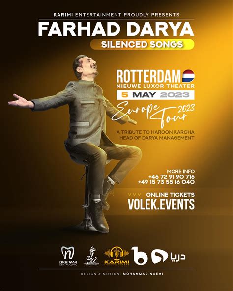 Farhad Darya Live In Rotterdam Karimi Entertainment