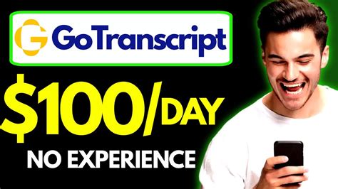 How To Earn Money From Gotranscript Gotranscript Review YouTube