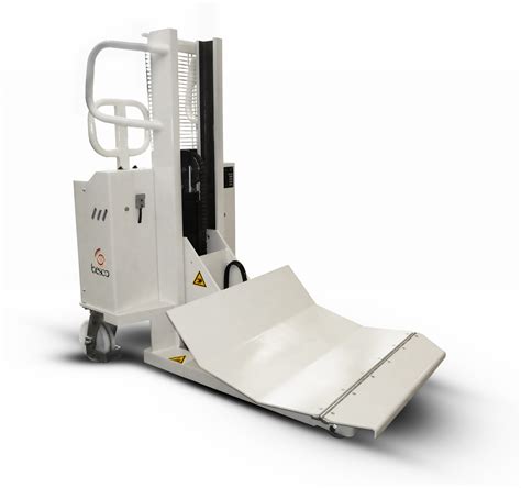 Carrello alzabobine trazione manuale e sollevamento elettrico CB2.10 ...