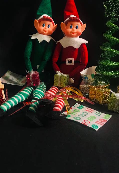 2 ELF 24 Days Of Christmas Elf Activity Kit Elf Props Elf Etsy