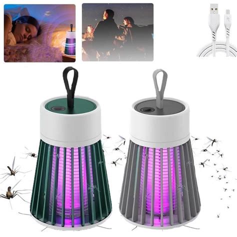 Mosquito Zapper 2024 Lampe Anti Moustiques étanche pour l extérieur