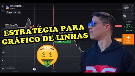 Iq Option EstratÉgia Para GrÁfico De Linhas Youtube