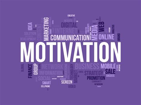 Premium Vector Word Cloud Background Concept For Motivation Positive