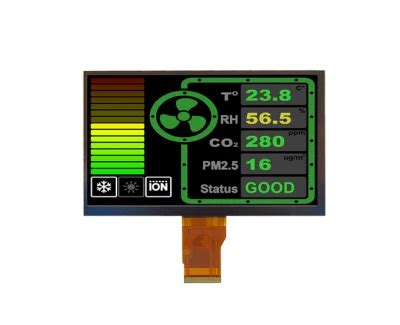 7 Inch RGB Interface TFT LCD Display Module China LCD Screen And TFT