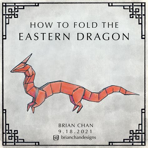 Origami Eastern Dragon Bí Quyết Tạo Nên Huyền Thoại Giấy