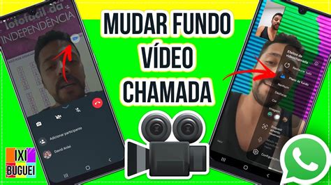 COMO MUDAR O FUNDO DE UMA VÍDEO CHAMADA NO WHATSAPP YouTube