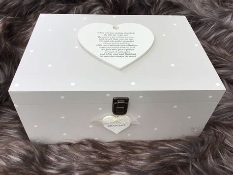 Personalised Very Large Memory Box In Loving Memory Of Etsy Uk