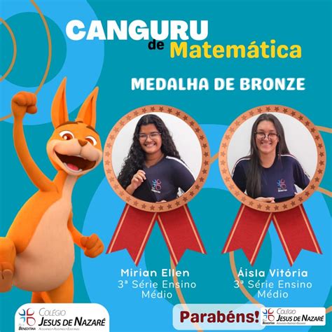 Olimpiada Canguru De Matematica - Premiação da Olimpíada Canguru de Matemática – Colégio Jesus de Nazaré