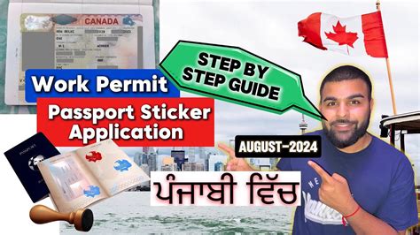 How To Apply Trv Temporary Resident Visa Passport Sticker On Pgwp