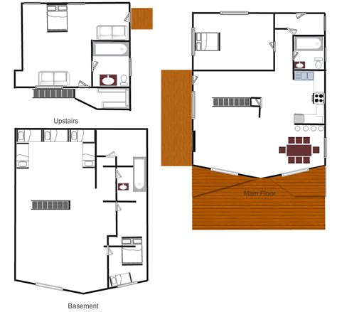 Cabin Floor Plans | Authentic Log Cabins | Clearwater Historic Lodge