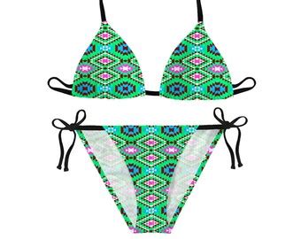 Aztec Bikini Etsy UK
