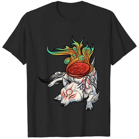 Okami Amaterasu Rests T Shirts Sold By Anabelwilcox Sku