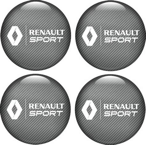 Zen Graphics Renault Sport Wheel Centre Gel Badges