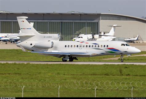 D Agbh Dassault Falcon X Vw Air Services Johannes R Jetphotos