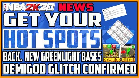 Nba K News Demigod Glitch Is Real How To Get Your Hot Zones Back