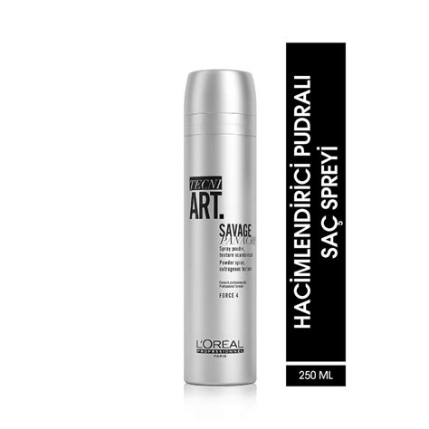 Loreal Tecni Art Savage Panache Hacimlendiren Pudralı Sprey 250ml ...