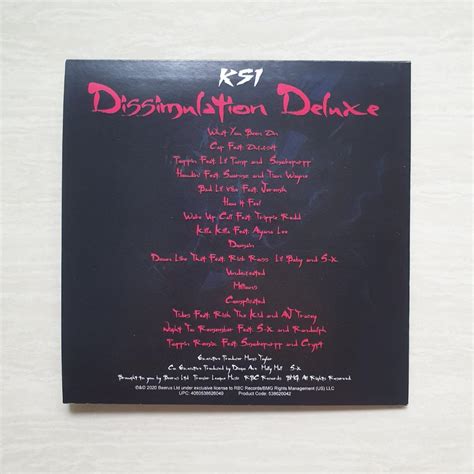 Ksi Dissimulation Deluxe Album Cddvd Limited Edition Hobbies