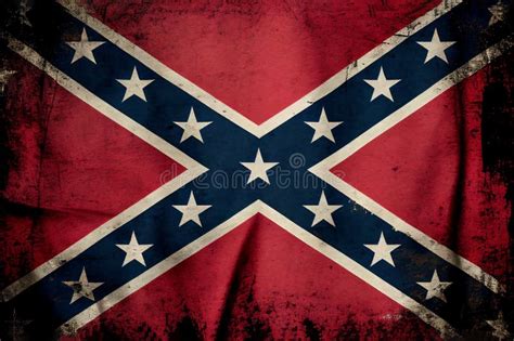 Battle Flag Background Of The Confederate States Of America Used By The