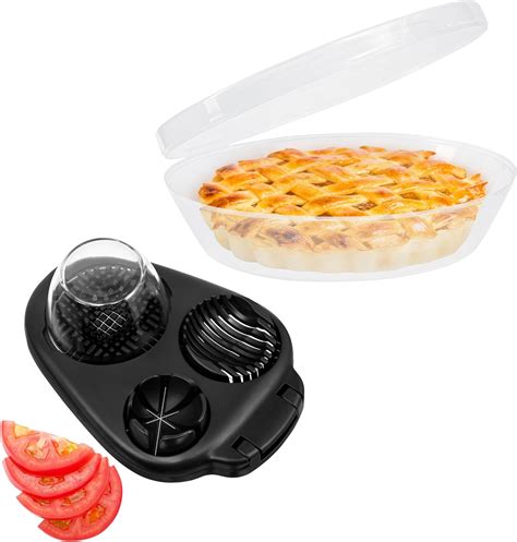 Amazon Mission Gallery CraftyCrocodile Plastic Pie Carrier With