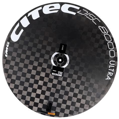 CITEC Disc 8000 Ultra DB Achterwiel 28 Clincher 6 Gaats