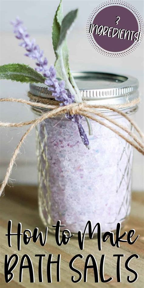 Homemade Bath Salts One Basic Recipe Countless Variations