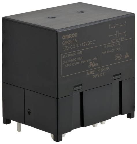 G9KB 1A DC12 Omron Electronic Components Power Relay SPST NO 12 VDC