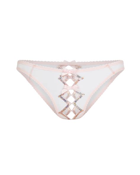 Lorna Party Ouvert In Pink By Agent Provocateur All Lingerie