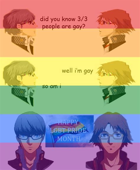 Happy Pride Month Everyone Remember There S Nothing Wrong With Wanting To Fuck Adachi This