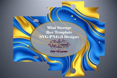 Mini Storage Box Graphic by AHDesign · Creative Fabrica