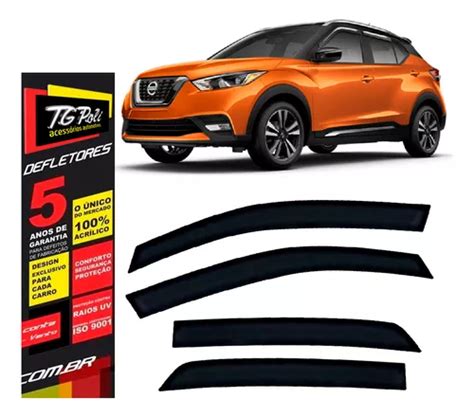 Calha De Chuva Nissan Kicks A Defletor Portas Frete Gr Tis