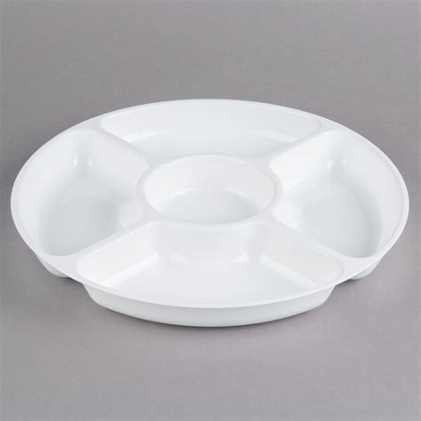 Fineline D12050 WH Platter Pleasers 12 Round White Plastic 5