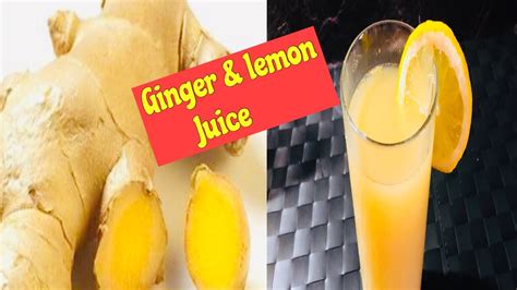 Lose Weight Fast In 3 Days With Lemon Ginger Juice How To Lose Weight