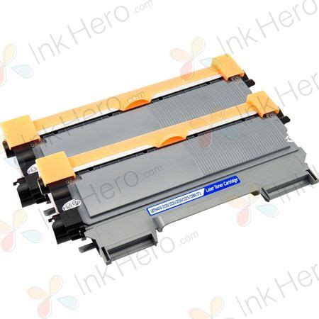 2 Pack Brother TN450 Black Compatible High-Yield Toner Cartridges (Replaces TN420)- Ink Hero