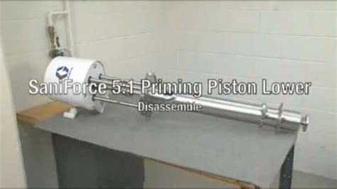 Saniforce 51 Priming Piston Pump Disassembly Youtube