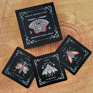 Insecta Obscura Tarot Deck Green Witch Insect Garden Tarot 78 Cards and ...