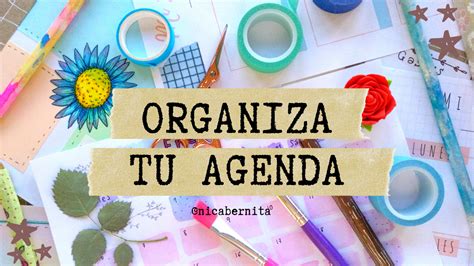 Organiza Tu Vida Calendario Planner Diario Y Organizador Semanal