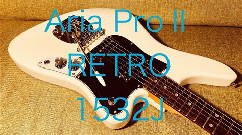 Aria Retro Classics 1532j Full Setup Yoshikawa Guitar Repair Youtube