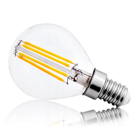 ŻarÓwka G45 4w E14 Filament Led Edison G45 Retro Led Filament E14 G45